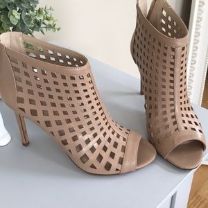 Charles David Open Toe Booties